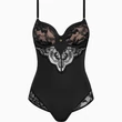 Kép 1/5 - Lisca Robin melltartós body - fekete