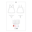 Kép 4/4 - Obsessive 810 Babydoll - fekete