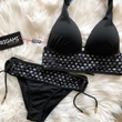 Kép 2/4 - ORIGAMI BIKINI 20 HEXAGON SILVER push up háromszög
