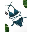 Kép 3/5 - Origami Bikini 21 Oceanside Petrol push up háromszög