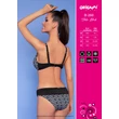 Kép 2/3 - Origami Bikini 22 Idaho Black nagy háromszög