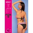 Kép 2/3 - Origami Bikini 22 Idaho pink push up háromszög