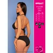 Kép 2/3 - Origami Bikini 22 Indiana Black push up háromszög