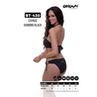 Kép 3/4 - Origami Bikini 24 Cyprus Diamond Black Bandeau