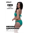 Kép 3/4 - Origami Bikini 24 Cyprus Diamond Green Bandeau