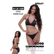 Kép 2/4 - Origami Bikini 24 Cyprus Diamond Black háromszög