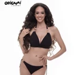 Kép 1/4 - Origami Bikini 24 Mallorca Black push up háromszög