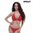 Kép 1/4 - Origami Bikini 24 Barbados Red push up háromszög