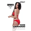 Kép 3/4 - Origami Bikini 24 Barbados Red push up háromszög