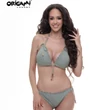 Kép 1/4 - Origami Bikini 24 Barbados French Green push up háromszög