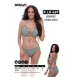 Kép 2/4 - Origami Bikini 24 Barbados French Green push up háromszög