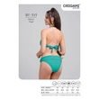 Kép 3/5 - Origami Bikini 25 Basic Teal Bandeau
