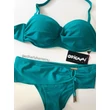 Kép 2/5 - Origami Bikini 25 Basic Teal Bandeau