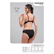 Kép 3/5 - Origami Bikini 25 Basic Black nagy háromszög