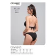 Kép 3/5 - Origami Bikini 25 Basic Black háromszög bikini