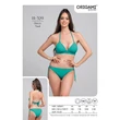 Kép 4/5 - Origami Bikini 25 Basic Teal háromszög bikini