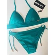 Kép 2/5 - Origami Bikini 25 Basic Teal háromszög bikini