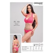 Kép 4/5 - Origami Bikini 24 Basic Neon Pink push up háromszög