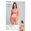 Kép 4/5 - Origami Bikini 25 Basic Neon Coral Bandeau