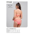 Kép 3/5 - Origami Bikini 25 Basic Neon Coral Bandeau