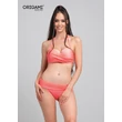 Kép 1/5 - Origami Bikini 25 Basic Neon Coral Bandeau