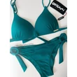 Kép 2/5 - Origami Bikini 25 Basic Teal háromszög