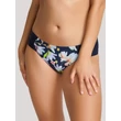 Kép 1/4 - Panache Florentine ráncolt oldalú bikinialsó - Navy Floral