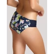 Kép 2/4 - Panache Florentine ráncolt oldalú bikinialsó - Navy Floral