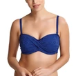 Kép 2/6 - Panache Anya horgolt bandeau bikinifelső - királykék