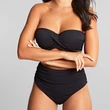 Kép 4/5 - Panache Spirit High Waist Brazilian bikinialsó - fekete