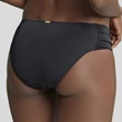 Kép 2/2 - Panache Anya Riva ráncolt oldalú bikinialsó - Fekete