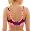 Kép 2/3 - Panache sportmelltartó 7341 merevítő nélküli - Purple/Coral
