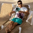 Kép 1/2 - Sloggi Swim Black Voyage Boxer - zöld