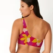 Kép 2/7 - Sloggi Shore Flower Horn Top bikinifelső - pink