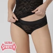 Kép 1/4 - Sloggi Go Allround Lace Hipster alsó - fekete