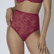 Kép 1/3 - Triumph Velvet Rose Spotlight High Rise Thong - Rosso Masai