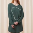 Kép 2/4 - Triumph hálóing Nightdresses NDK 03 LSL - Smoky Green