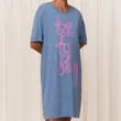 Kép 1/4 - Triumph hálóing Nightdresses NDK SSL 10 - kék melange