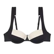 Kép 1/3 - Triumph Summer Glow W 02 bikinifelső - fekete