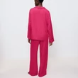 Kép 3/5 - Triumph Amourette Jacquard PW szatén pizsama - Pink