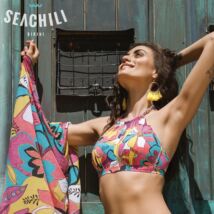 Seachili Bohem magasnyakú bikinifelső