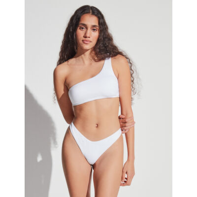 Gisela 22 fehér félvállas bikini