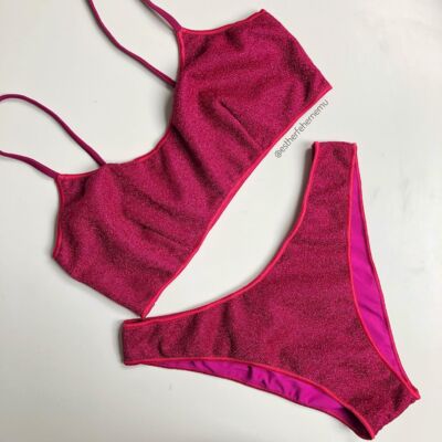 Noidinotte 20 Lurex bikini - pink