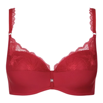 Lisca Selection Sympathy vékony szivacsos melltartó - piros