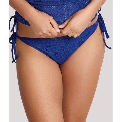Panache Anya horgolt kötős bikinialsó - királykék