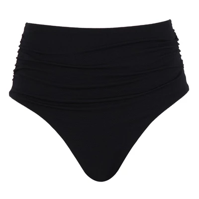 Panache Spirit High Waist Brazilian bikinialsó - fekete
