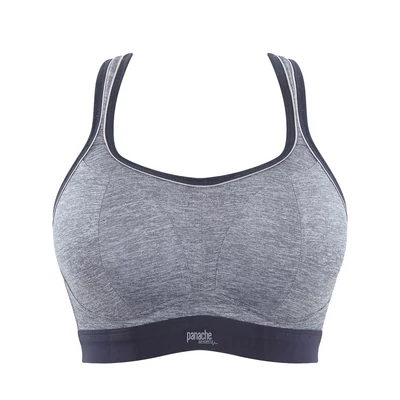 Panache Boundless sportmelltartó - Charcoal Marl