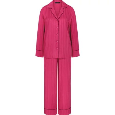 Triumph Amourette Jacquard PW szatén pizsama - Pink