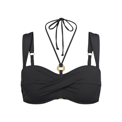 Triumph Summer Twist DP bikinifelső - Fekete