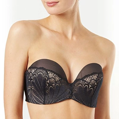 Wonderbra Ultimate Strapless Refined Glamour melltartó - fekete Wonderbra Ultimate Strapless Refined Glamour melltartó - fekete